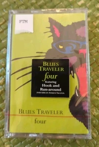 Blues Traveler “Four” Cassette Tape 1994 A&M Records SEALED Original. Perfect  - Picture 1 of 4