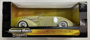 ERTL American Muscle Classics 1937 CORD 812 Convertible Die Cast 1:18 - New! - Picture 1 of 6