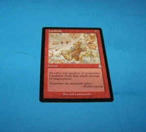 Magic The Gathering Urza's Destiny 1999 Uncommon Landside - Picture 1 of 2