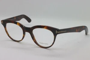 NEW TOM FORD TF 5378 052 HAVANA GOLD AUTHENTIC FRAME RX EYEGLASSES TF5378 49-20 - Picture 1 of 4
