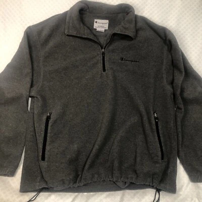 Chaqueta polar Champion vintage para hombre con logotipo talla L Foto 1 de 4