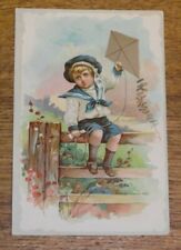 Carte publicitaire antique - W.H. Flory Jr - Stroudsburg PA - Chauffage de salon