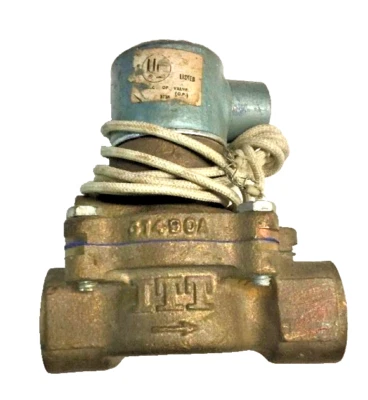 Electroválvula Pilotada ITT S211AH02T2EG5 3/4" FNPT 110/120V 50/60Hz 8W Foto 1 de 4