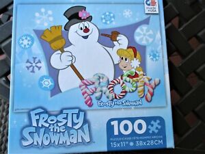 Ceaco 100 Piece Puzzle "Frosty The Snowman"New   15" X 11" 
