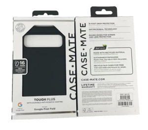 Case Mate Tough Plus Case for Google Pixel Fold Anit-Scratch Coating Black - Picture 1 of 1