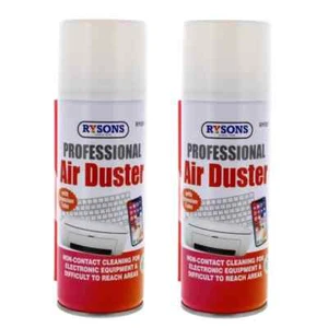 2 X BOMBOLETTA SPRAY SPOLVERINO ARIA COMPRESSA PROTEGGE PULITORE PC LAPTOP TASTIERE 200ML - Foto 1 di 4