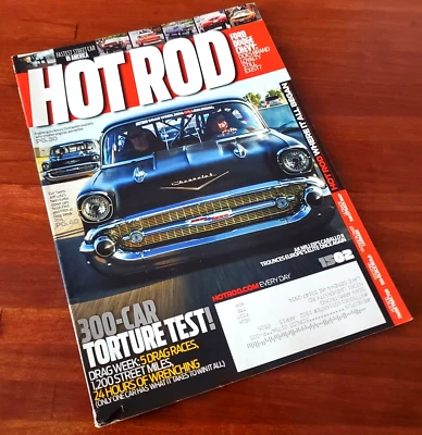 HOT ROD: 300-CAR TORTURE TEST! DRAG WEEK 5 DRAG RACES BEL-AIR FEB 2015 MAGAZINE - Image 1 of 4