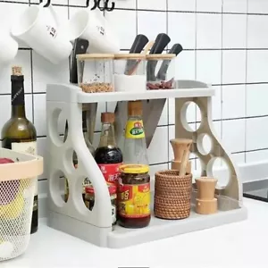 Estante de almacenamiento de cocina, estante para especias, estante para secado de platos, almacenamiento de mesa, accesorio de cocina - Imagen 1 de 9