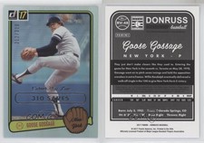 2017 Panini Donruss Retro 1983 Stat Line Career /310 Rich Gossage Goose HOF