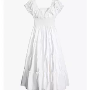 Danielle Bernstein Maxikleid Übergröße, 1X, weiß Popeline (neu mit Etikett) - Bild 1 von 1