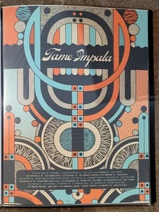 Tame Impala 2013 Winer Tour Poster Siebdruck Status Serigrafie S/N - Bild 1 von 2
