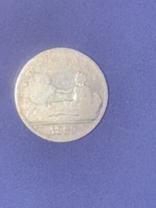 1 Peseta De 1869, plata españa. Original - Imagen 1 de 4