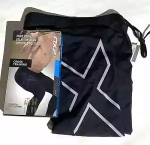 2XU Mens Compression Tights RUN TRIATHLON YOGA CROSS TRAINING COMPRESSION TALL - Picture 1 of 4