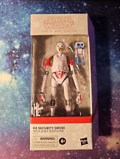 1x Each Hasbro Star Wars The Black Series KX Security Droid   Holiday Edition