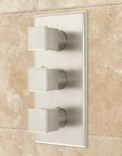 Signature Hardware Ryle 4-Way Thermostatic Valve with Square Knob Handles