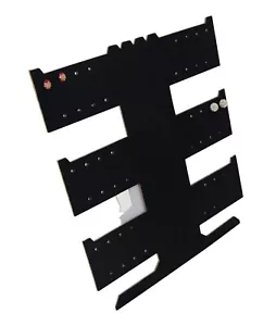 Earring Bracelet 24 Pair Slim Display Window Showcase Counter Top Presentation - Picture 1 of 8