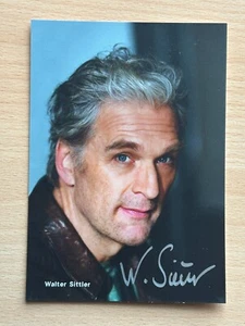 Walter Sittler Autogrammkarte original signiert #8385 - Bild 1 von 1