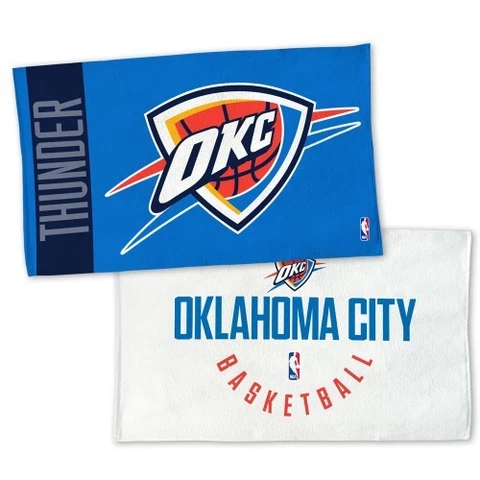 OKC Thunder Locker Room On Court Towel Cover