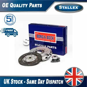 Fits Toyota Yaris 2008-2015 Auris 2007-2018 1.4 D Clutch Kit Stallex #2 - Picture 1 of 6