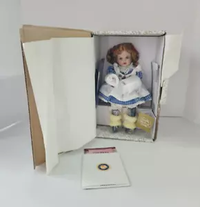 ANNIE THE OREO KID FRANKLIN MINT Heirloom Doll Collectible NEW ORIG BOX NO STOOL - Picture 1 of 7