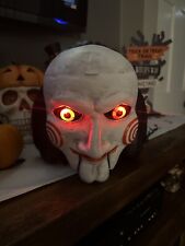 SAW X "JIGSAW" COLLECTIBLE 3D CINEMARK POPCORN CONTAINER BUCKET 