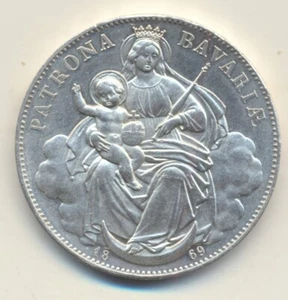 Bayern Patronia Taler 1869 Ludwig II.  vz-stgl - Bild 1 von 2