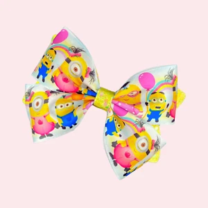 Minions Hair Bow, Hair bows for girls, Bows for toddlers - Picture 1 of 2
