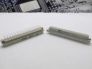 1 Set Amphenol C143012A96S + C133714A Male + Female PCB Board Conectors 32 Pin - Picture 1 of 3