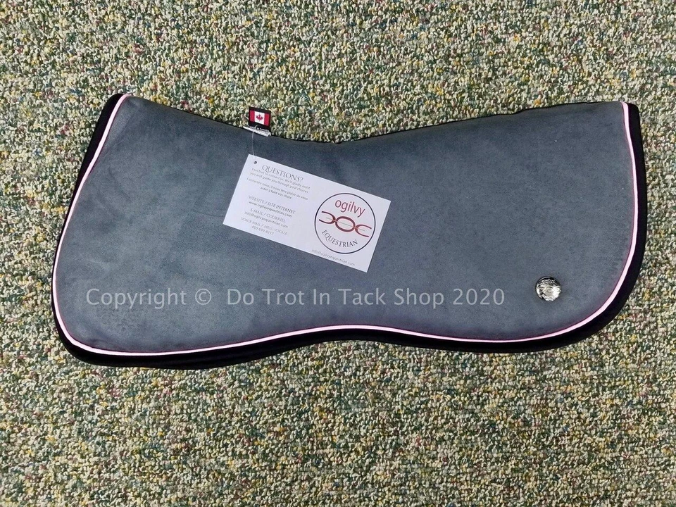 Media almohadilla de espuma viscoelástica Ogilvy Jump - gris/rosa claro/negro Foto 1 de 1