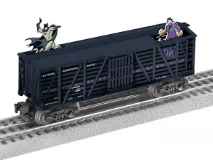 Lionel 2028270 BATMAN vs THE JOKER Operating Duel Car New In Custom Box - Picture 1 of 2