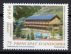 Andorra Spanish 2001 MNH Mi 283 Sc 274 Ordino. National Auditorium of Andorra ** - Bild 1 von 1