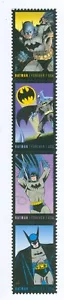 US 4932-4935 Batman Forever, Strip/4, Mint NH - Picture 1 of 1