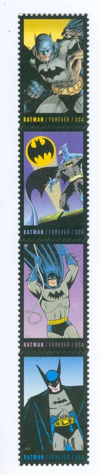 US Scott 4932-4935 Batman Forever, Strip/4, Mint NH - Image 1 of 1