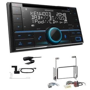 Kenwood 2-DIN CD-Receiver Autoradio Bluetooth DAB+ für Nissan X-Trail 2007-2014 - Bild 1 von 5