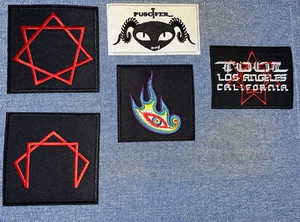 Tool Band Embroidered Sew or Iron Patch Assortment Exclusive Puscifer 5 pack - Picture 1 of 7