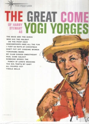 YOGI YORGESSON GREAT COMEDY HITS HARRY STEWART Vinyl Lp Mono T1620 NEAR MINT - Image 1 of 3