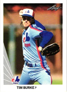 1990 Leaf - Tim Burke #28 - Picture 1 of 2