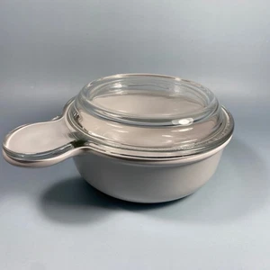 Vintage CorningWare (Pyroceram) Grab-It Round Dish P-150-B w/ Pyrex Lid P-150-C - Picture 1 of 15