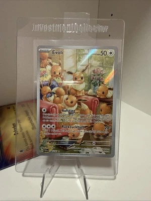 Pokemon Evoli Art Rare | Deutsch 188/167 Maskerade im Zwielicht | Near Mint - Bild 1 von 2