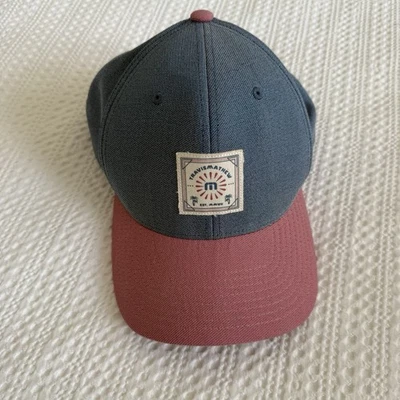 Gorra de golf Travis Mathew Desert Days Snapback para hombre azul rojo gorra ajustable Foto 1 de 4