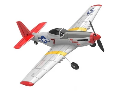 VOLANTEX P-51D MUSTANG V2 RED 4CH 400MM BRUSHED W/GYRO RTF - Image 1 of 4