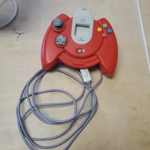 Red AstroPad Controller by Performance for the Sega Dreamcast W/ Rumble Pack - Picture 1 of 7