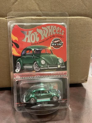 Hot Wheels RLC Exclusive VW Kawa-Bug-A Green 2024 Patch Included - Image 1 of 2