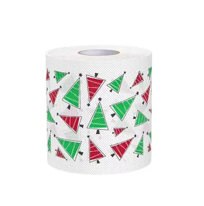Christmas Toilet Roll Paper Happy 2026 New Year Christmas Supplies Xmas Tissue - Picture 1 of 2
