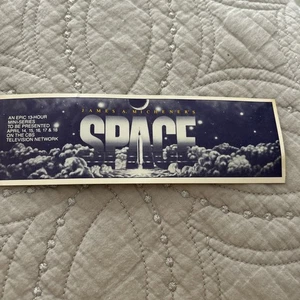 Vintage 1980s Space Bookmark - Picture 1 of 2
