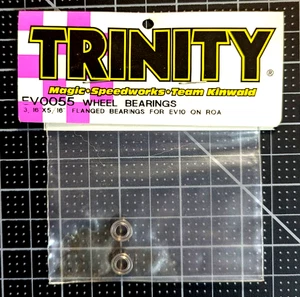 EV0055	Trinity EV10 ON ROA 3/16 x 5/16 Flanged Ball Bearings (2) - Picture 1 of 2