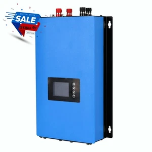 2000W Wind Grid Tie Inverter Limiter Dump Load Pure Sine Wave MPPT DC45-90V WIFI - Bild 1 von 9