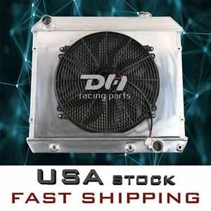 Ventilador de cubierta de radiador CC284 3 filas para camioneta Chevy C/K 10 20 30 1963-1966 1964 1965 - Imagen 1 de 11