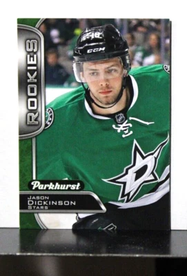 2016-17 Parkhurst Card Stars Hockey Card #343 Jason Dickinson Rookie - Image 1 of 2