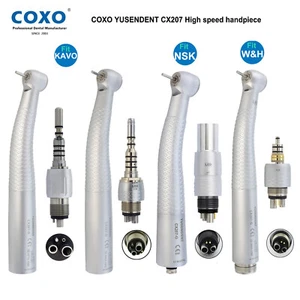 COXO Dental Handpiece High Speed Fiber Optic LED CX207-G KaVo NSK Coupling - Picture 1 of 291